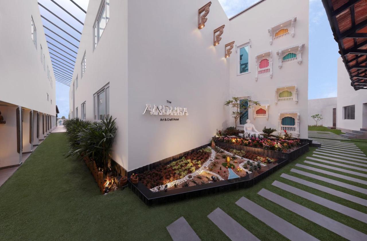 The Andhra Art & Craft Hotel فيساخاباتنام المظهر الخارجي الصورة